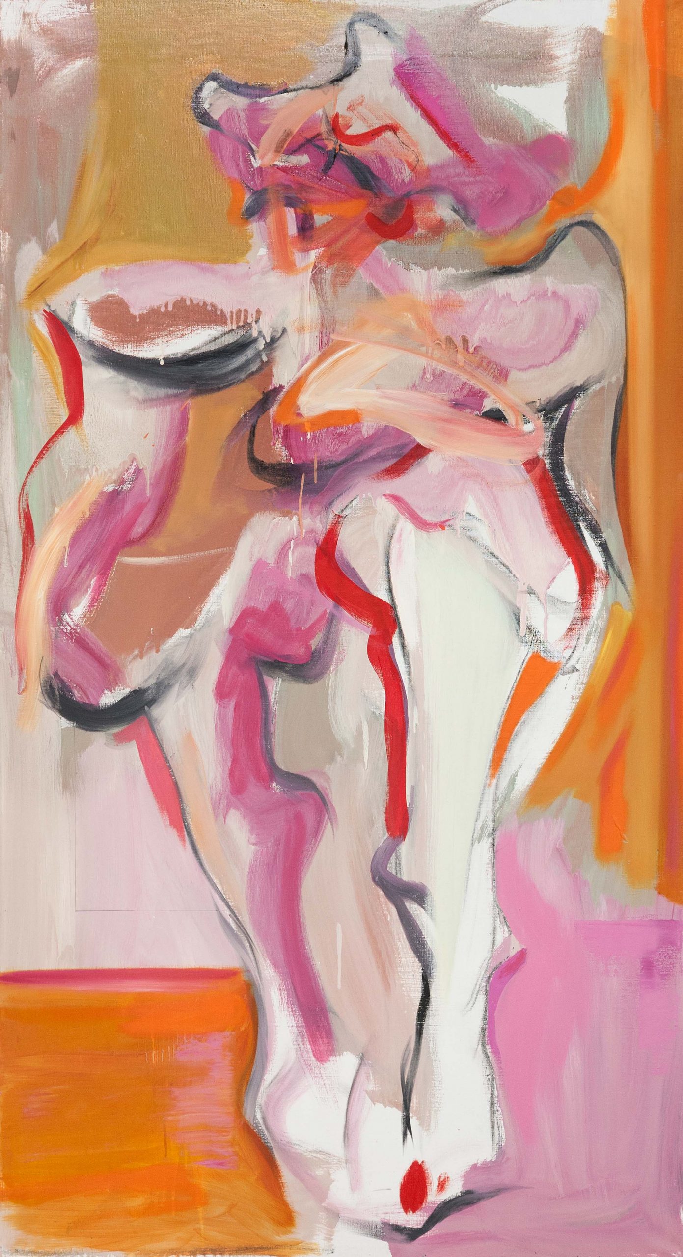 Female image – 90×170- 2010 – canvas – oil