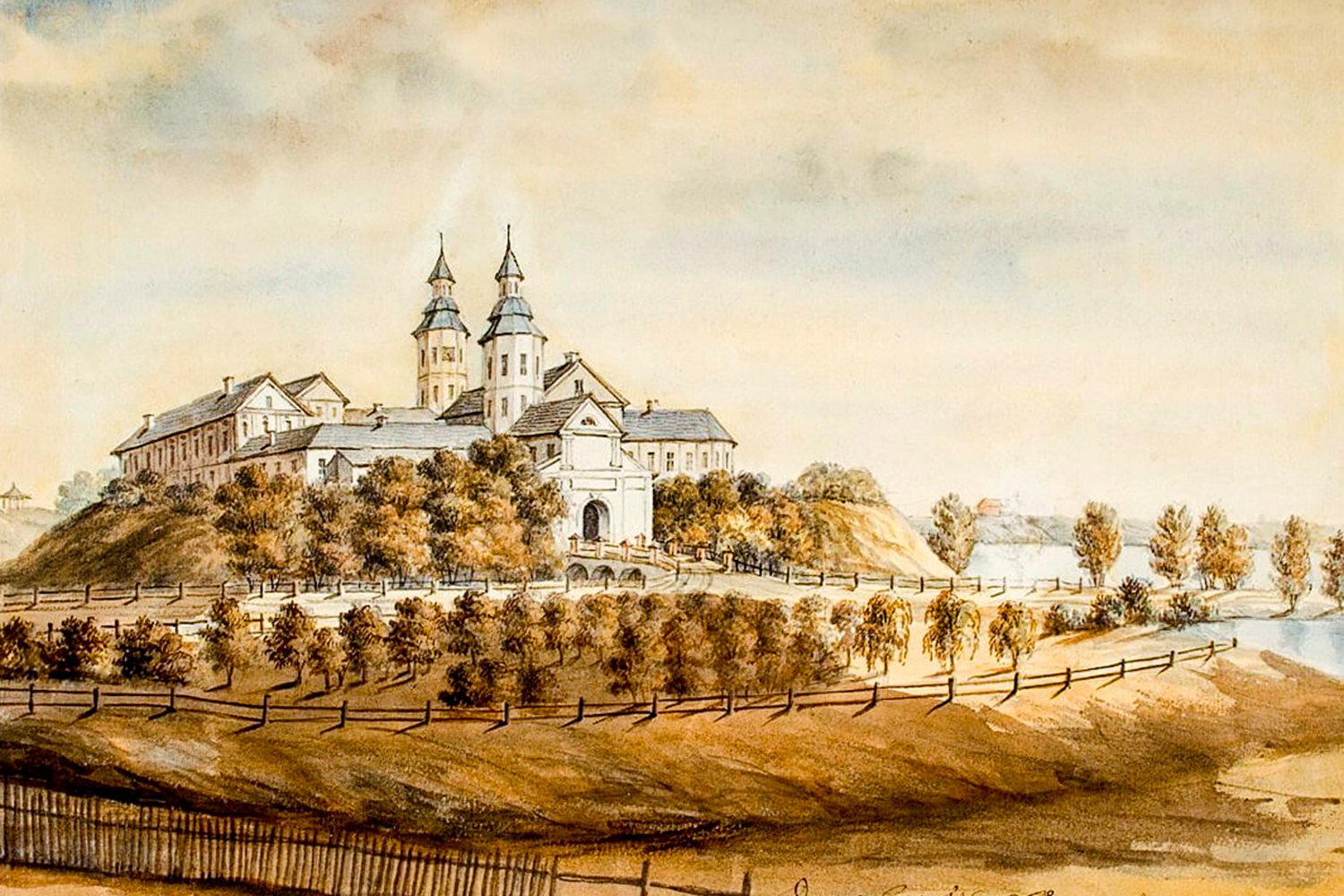 Наполеон Орда Несвижский замок